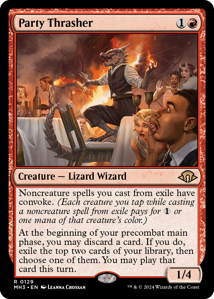 mtg party cards Precon - Party Time - Magic the Gathering CCG: Commander Legends main image 1