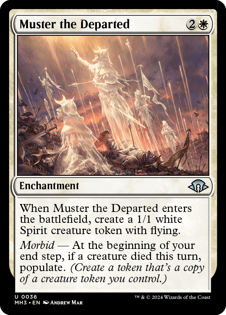 Muster the Departed | Modern Horizons 3 Foil | Modern | Card Kingdom