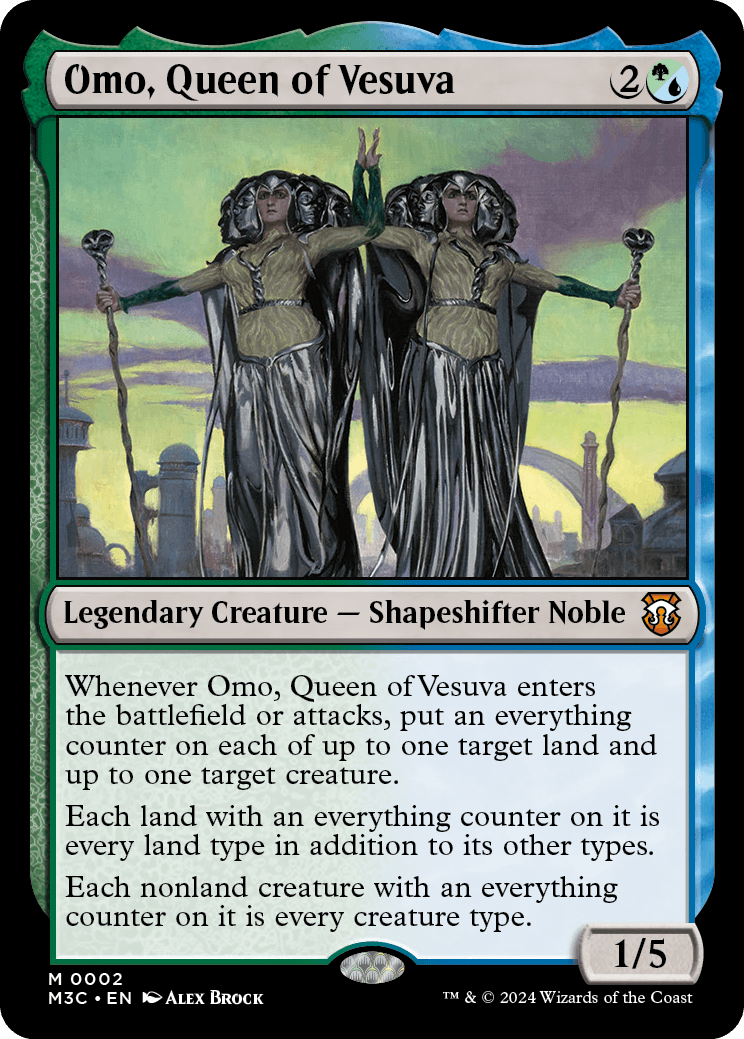 mtg omo commander deck Omo, Queen of Vesuva [2] [Modern Horizons 3: Commander] [Foil] – Face to  Face Games