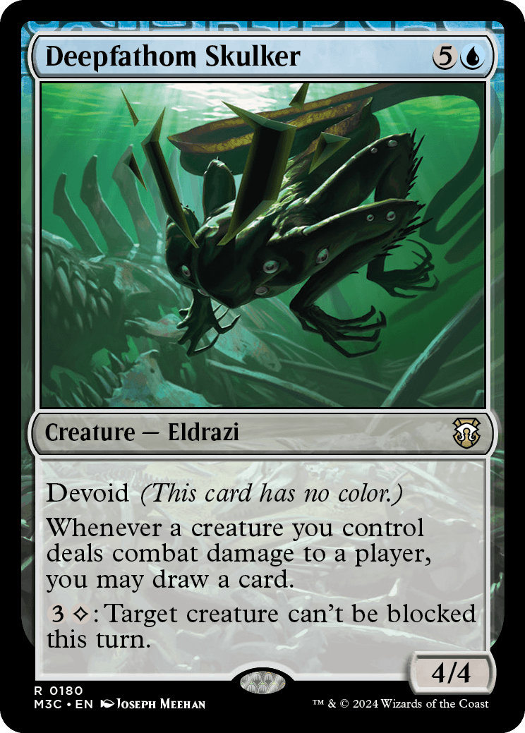 mtg devoid commander deck Magic: The Gathering Masters Commander exile target artifact World Breaker (ripple foil)