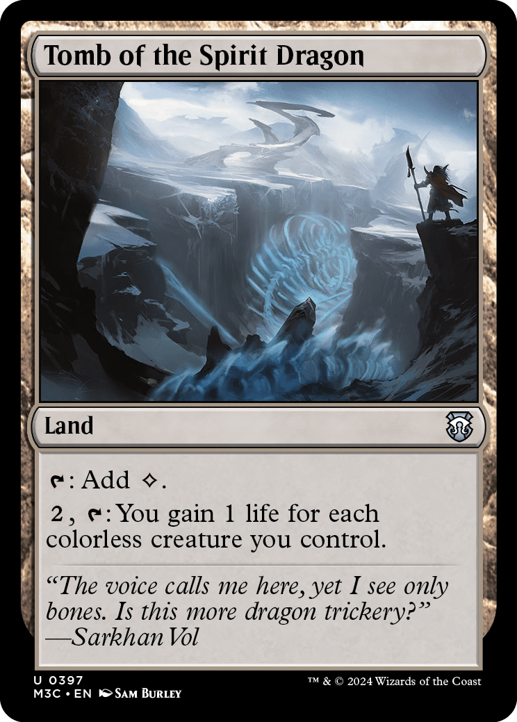 mtg spirit dragon commander deck Magic: The Gathering Tarkir: Dragonstorm Bundle The Gathering (MTG) trading and collectible card game (TCG/CCG) Tomb of the Spirit Dragon