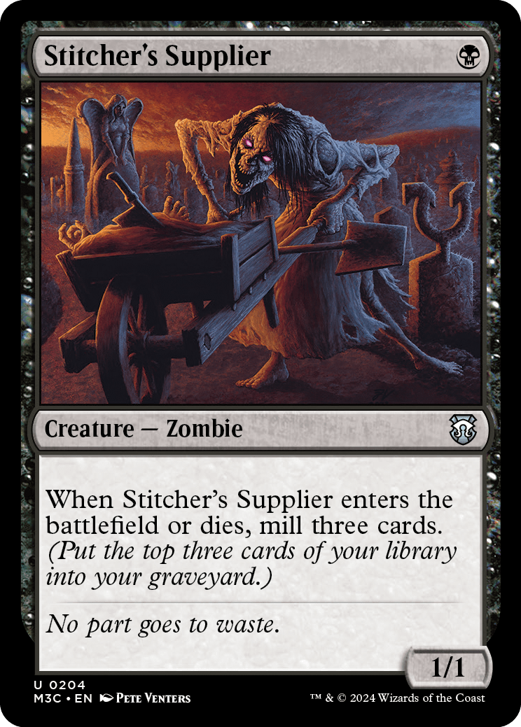 Stitcher's Supplier | Modern Horizons 3 Commander Decks | Commander | Card  Kingdom