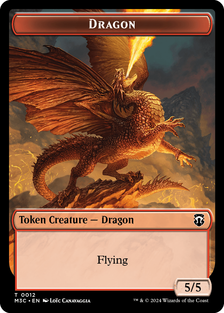 mtg 5 color dragon commander deck Upgrade Kit Tribal Lands The Ur-Dragon Dragon Tribal Five-Color