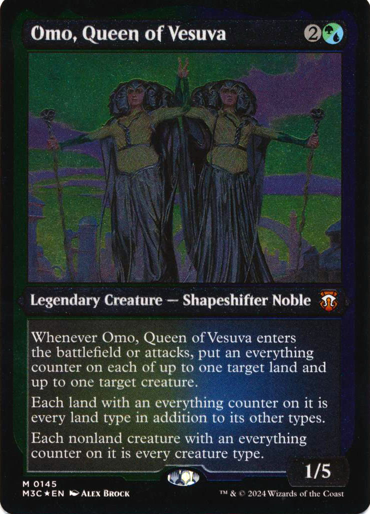 mtg foil cards tournament legal Metalworker - 2000 Jon Finkel (UDS) - World Championship Decks Omo, Queen of Vesuva |