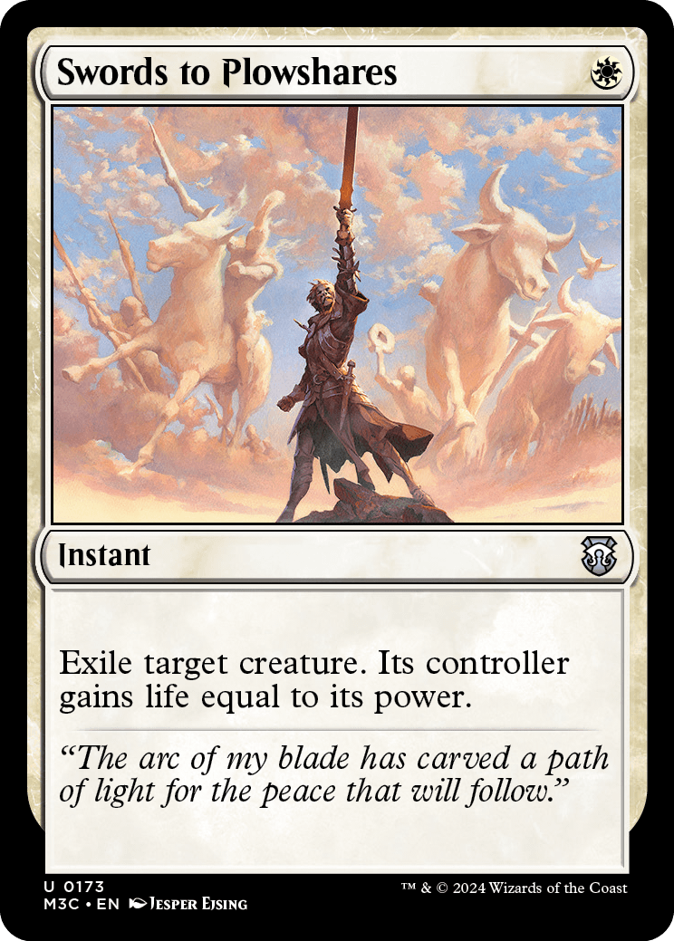 EN]Swords to Plowshares[J13][Foil]×3 Swords to Plowshares