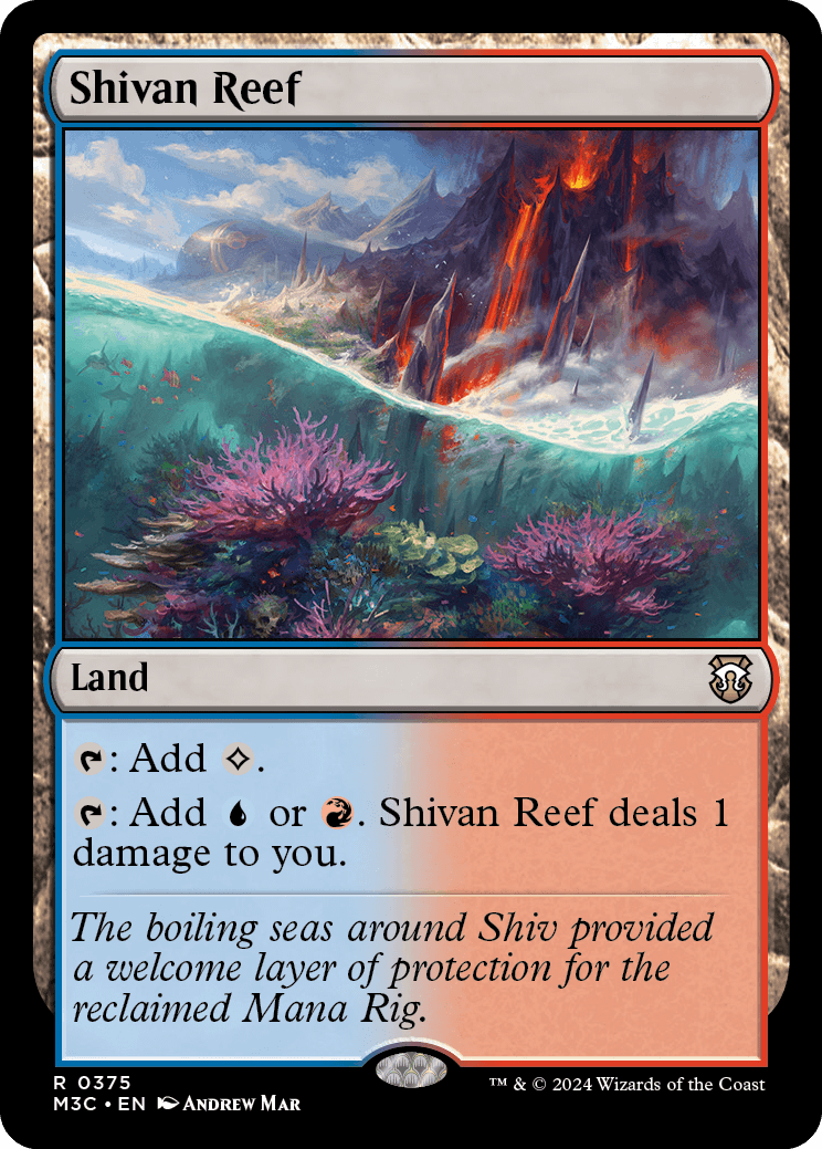 Shivan Reef | Modern Horizons 3 Commander Decks Foil | Commander