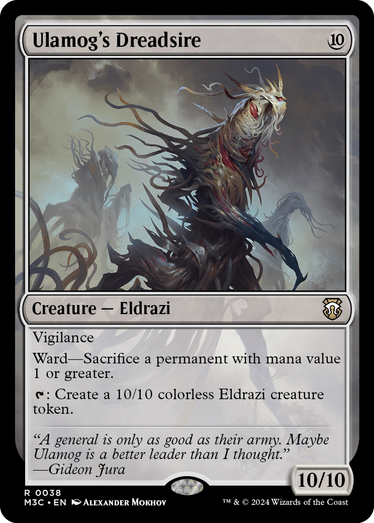 Ulamog's Dreadsire | Modern Horizons 3 Commander Decks Foil | Commander |  Card Kingdom