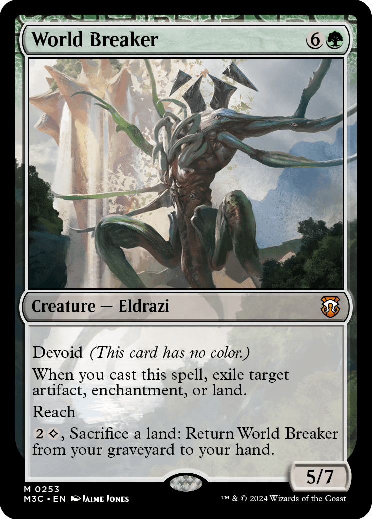 mtg devoid commander deck World Breaker | Modern Horizons 3 Commander Decks Foil | Commander