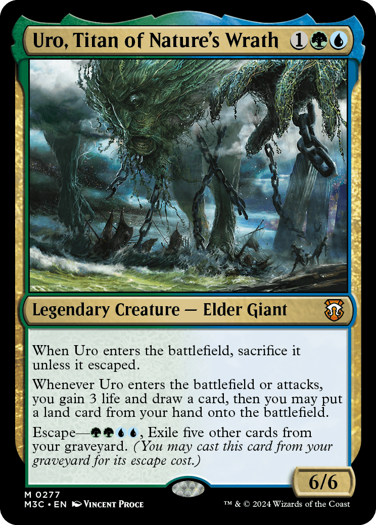 Uro, Titan of Nature's Wrath | Modern Horizons 3 Commander Decks Foil |  Commander | Card Kingdom