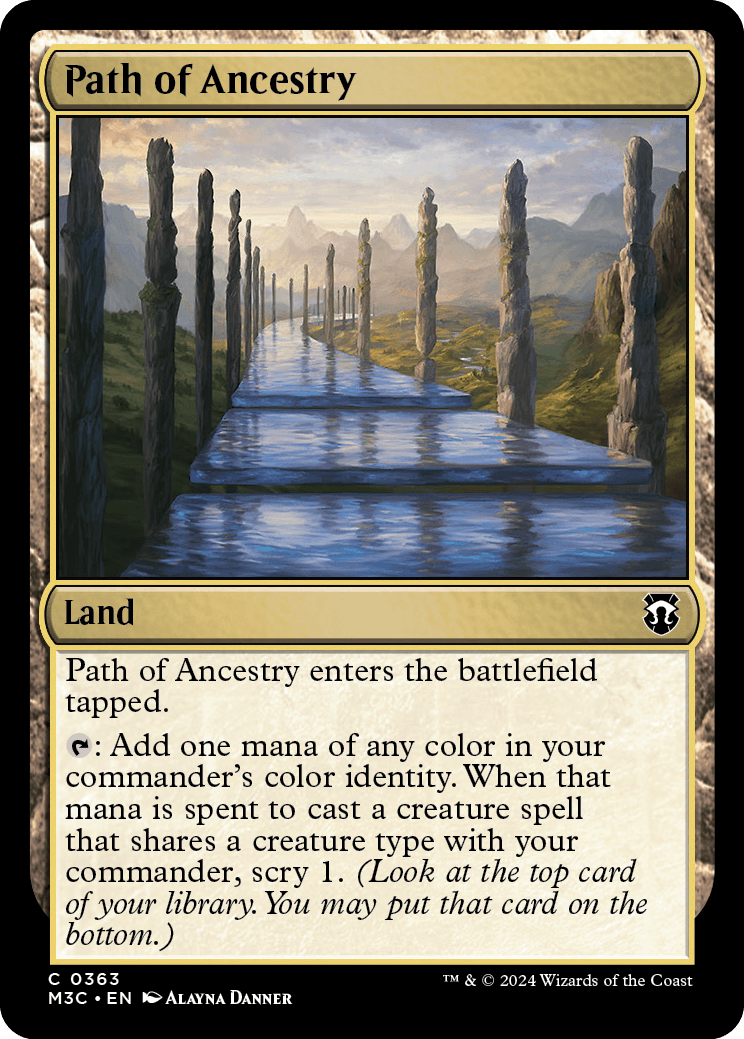 Path of Ancestry | Modern Horizons 3 Commander Decks Foil | Commander | Card  Kingdom