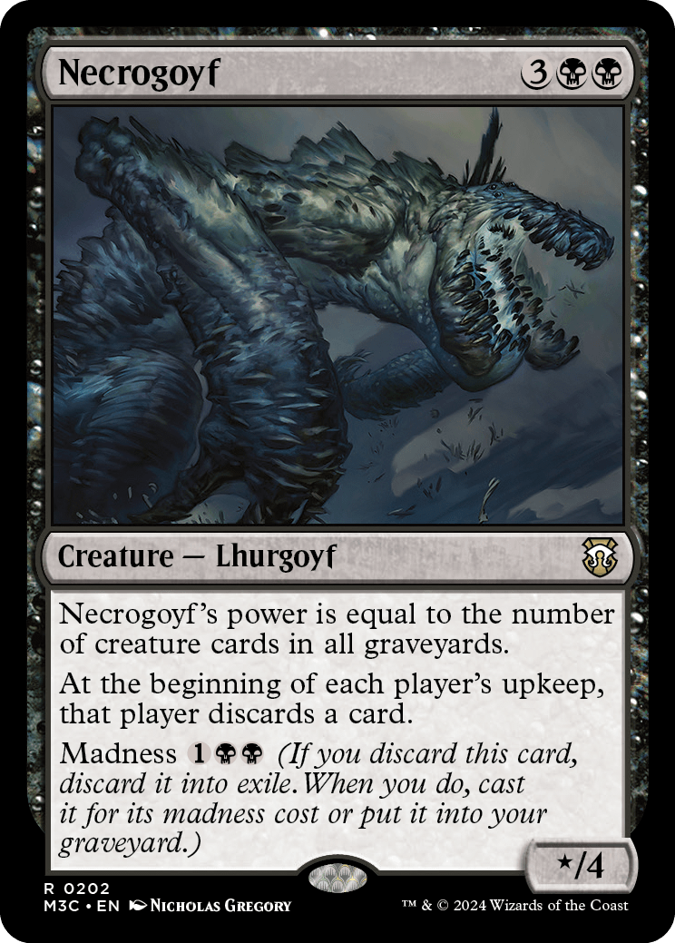 Necrogoyf | Modern Horizons 3 Commander Decks Foil | Commander