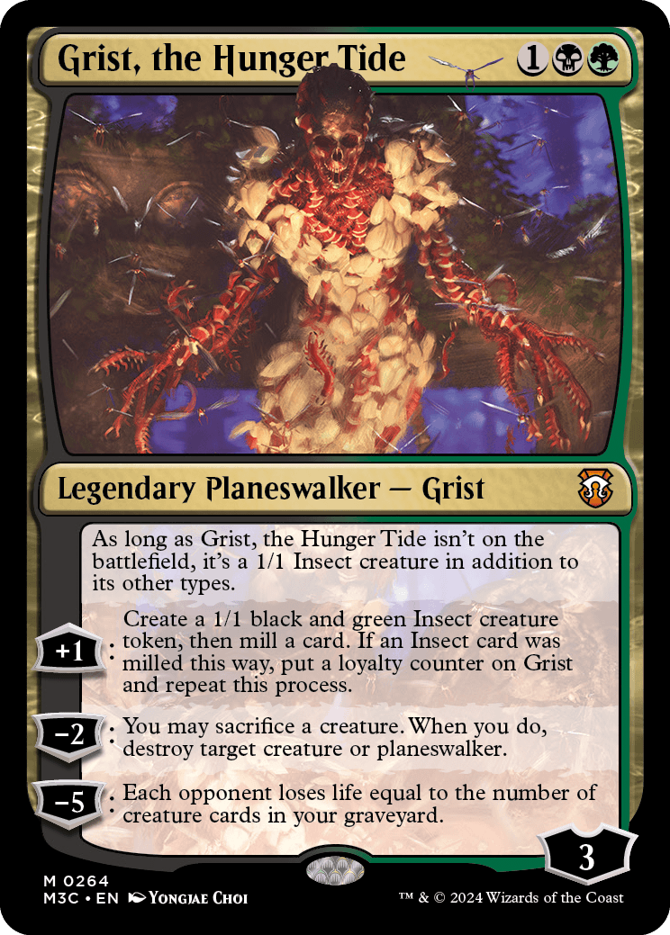 Grist, the Hunger Tide | Modern Horizons 3 Commander Decks Foil | Commander  | Card Kingdom