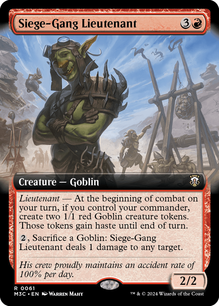 goblin mtg commander deck EDH Deck Krenko, Mob Boss 100 Magic Cards Custom Deck Goblins Red slinging momentum into a storm game plan with excellent results Secret Lair Commander Deck: Goblin