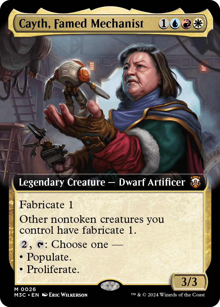 Cayth, Famed Mechanist | Modern Horizons 3 Commander Decks Variants Foil |  Commander | Card Kingdom