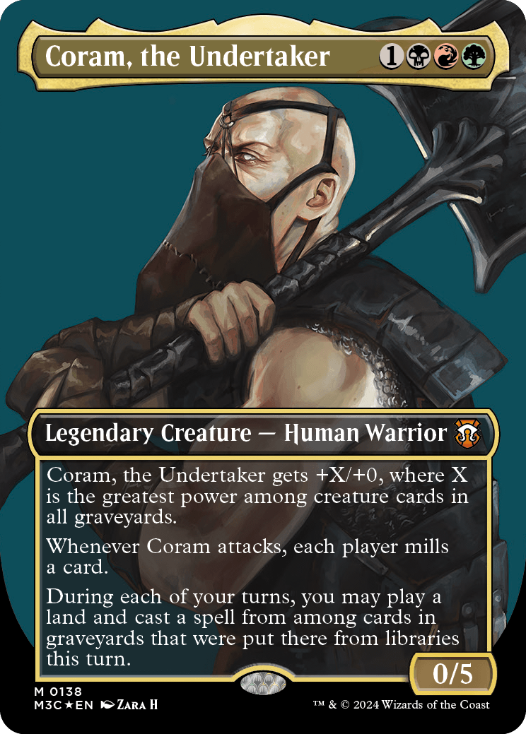 Coram, the Undertaker | Modern Horizons 3 Commander Decks Variants