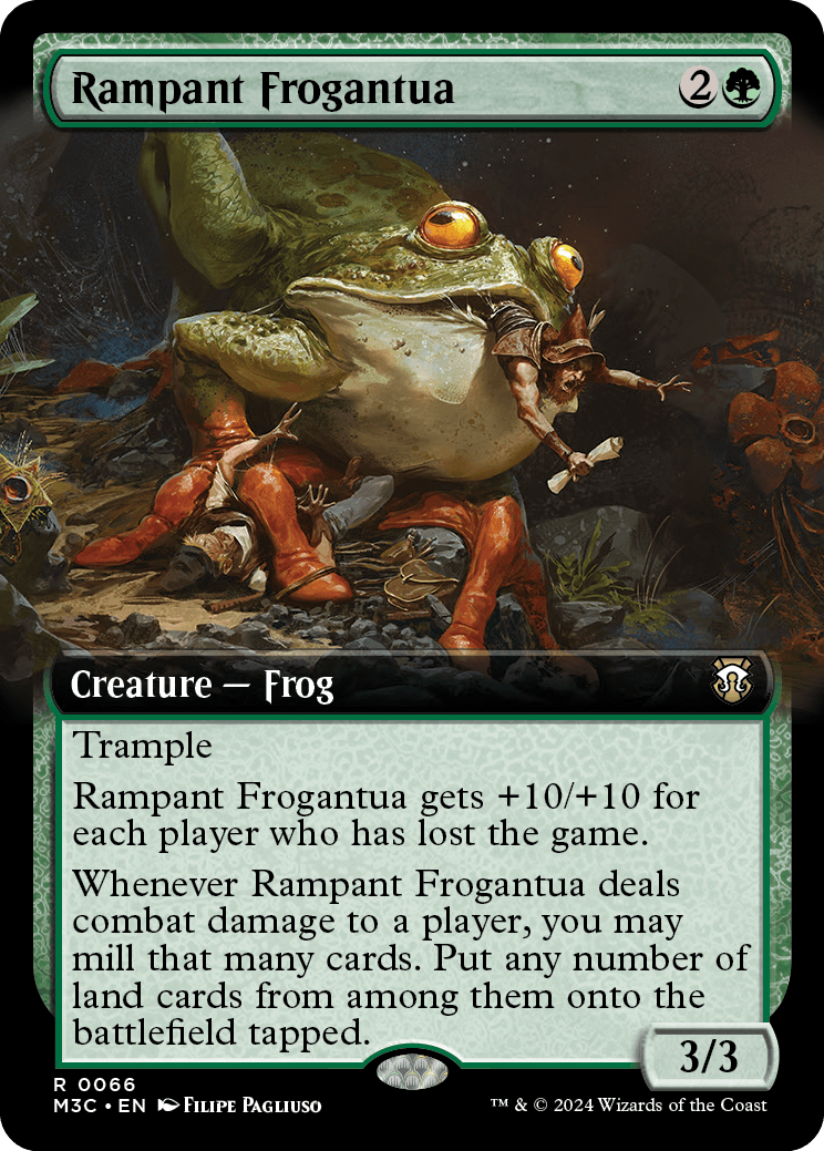 mtg commander frog deck Grolnok, The Omnivore Prevent all combat damage that would be dealt this turn. Spore Frog