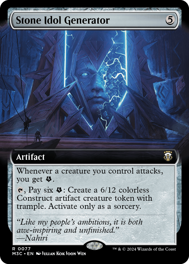 Stone Idol Generator | Modern Horizons 3 Commander Decks Variants Foil |  Commander | Card Kingdom