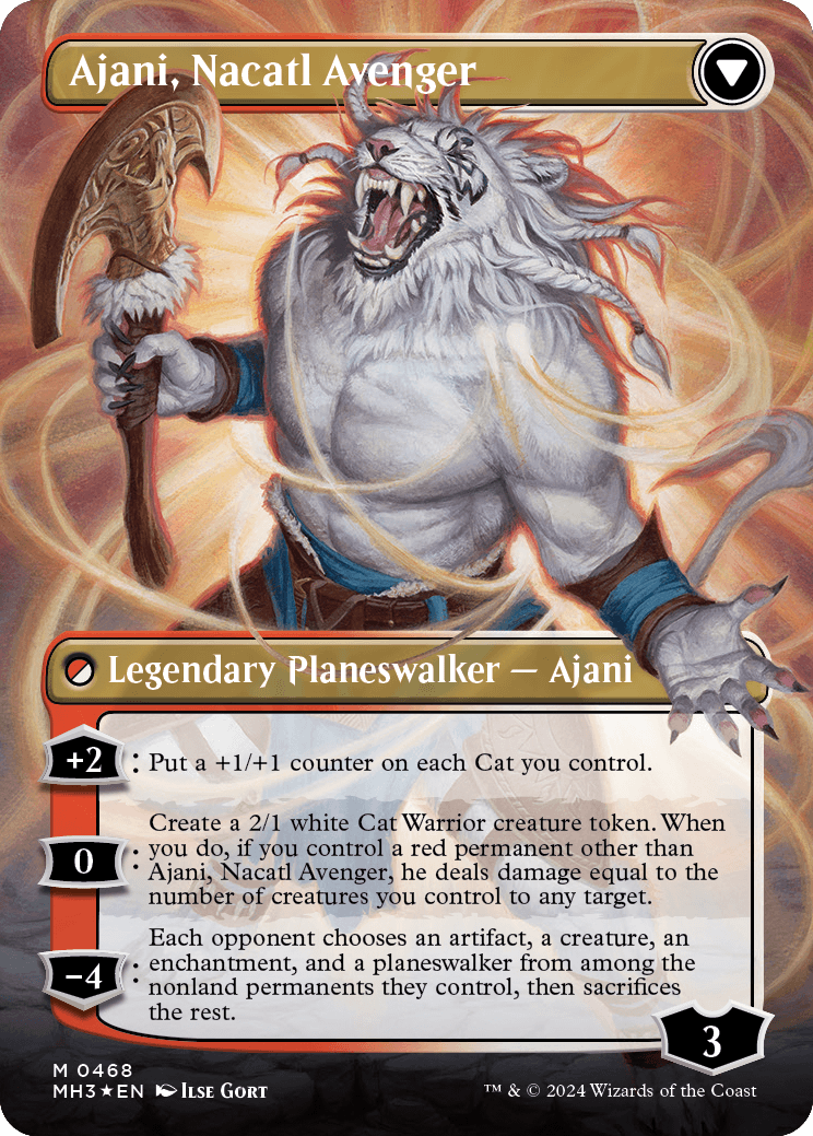 Ajani, Nacatl Pariah | Modern Horizons 3 Variants Foil | Modern