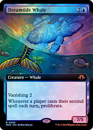 mtg whale commander deck Beluna Grandsquall ADVENTURES Wilds of Eldraine Magic Custom Comma CommanderComplete Can you tell we had