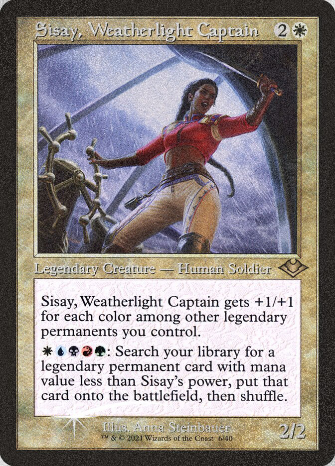 艦長シッセイ【英語版・foil 】 EX+](FOIL)(1913)艦長シッセイ/Captain