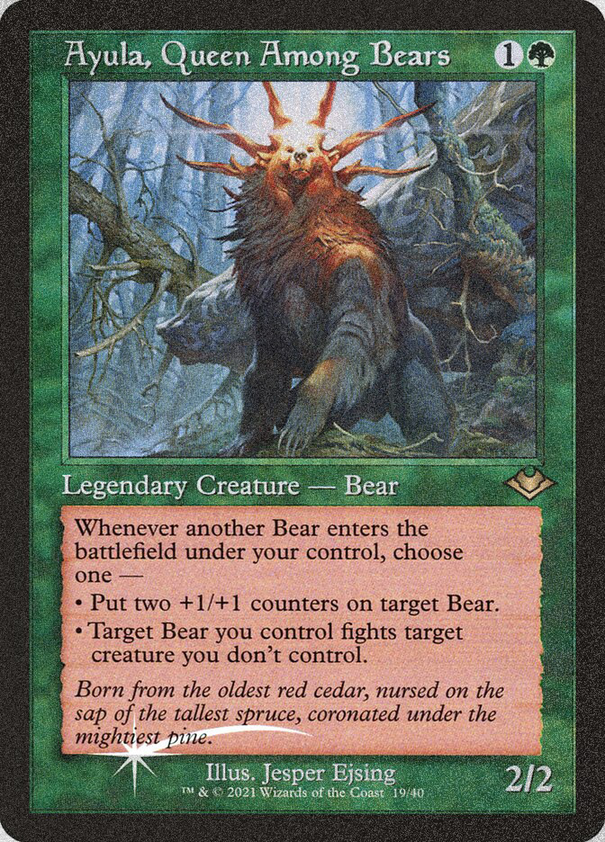 Ayula, Queen Among Bears | Modern Horizons - Retro Frames | Modern