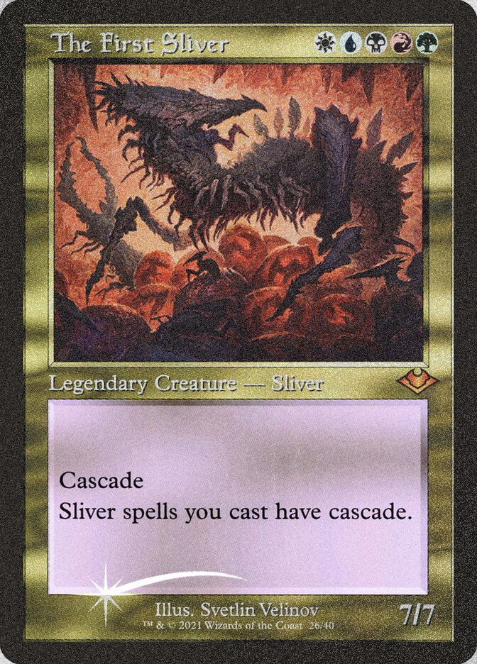 The First Sliver | Modern Horizons - Retro Frames | Modern