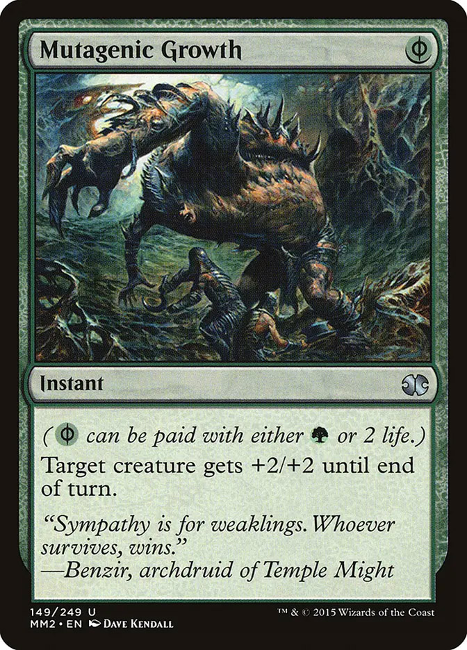 Mutagenic Growth | New Phyrexia Foil | Modern | Card Kingdom