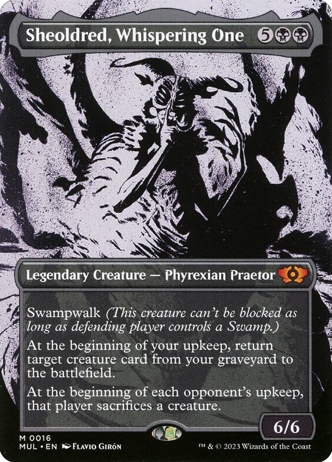 Sheoldred, Whispering One | Multiverse Legends Foil | Card Kingdom