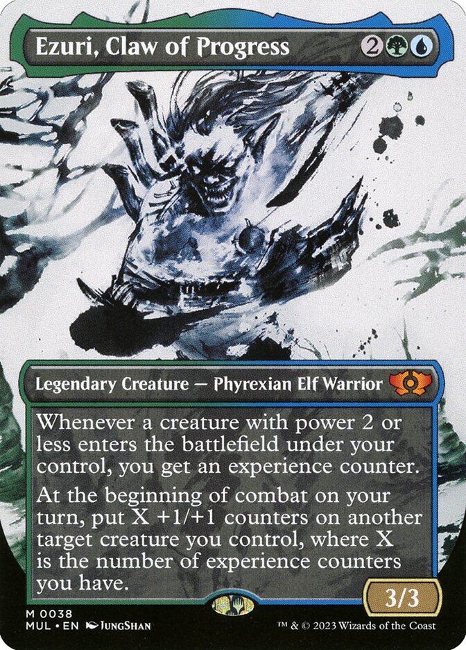 multiverse legends mtg card list Obosh, the Preypiercer (Halo Foil) [Multiverse Legends] main image 0
