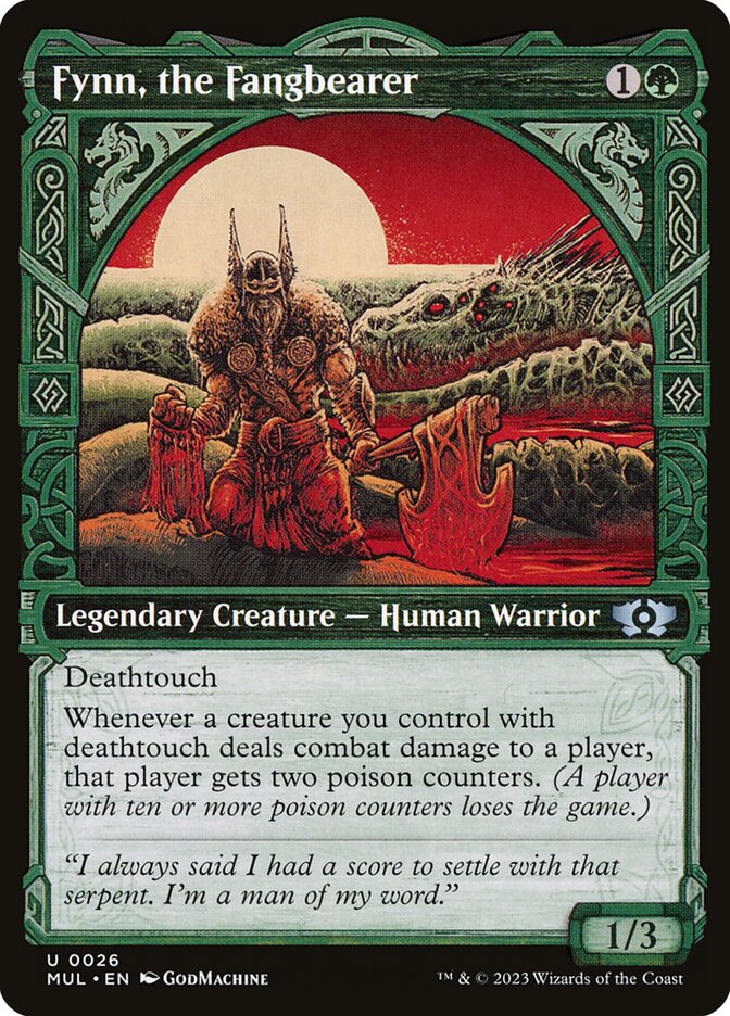 mtg fynn the fangbearer commander deck Fynn, Fynn, the Fangbearer | Multiverse