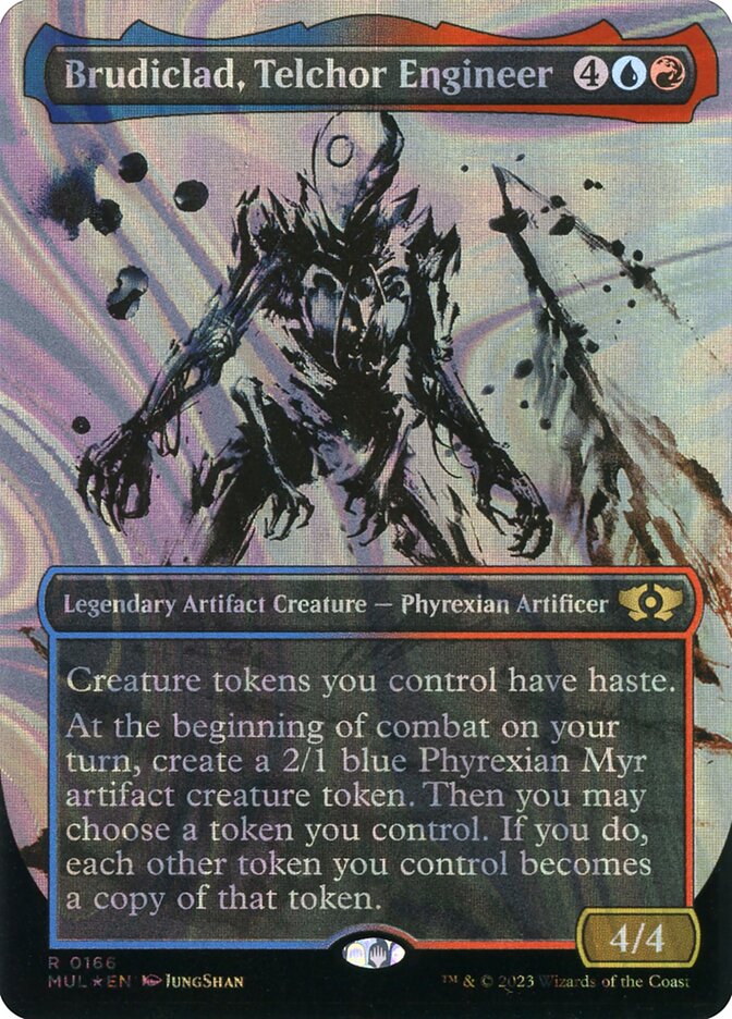 mtg brudiclad commander deck Five-Color Brudiclad