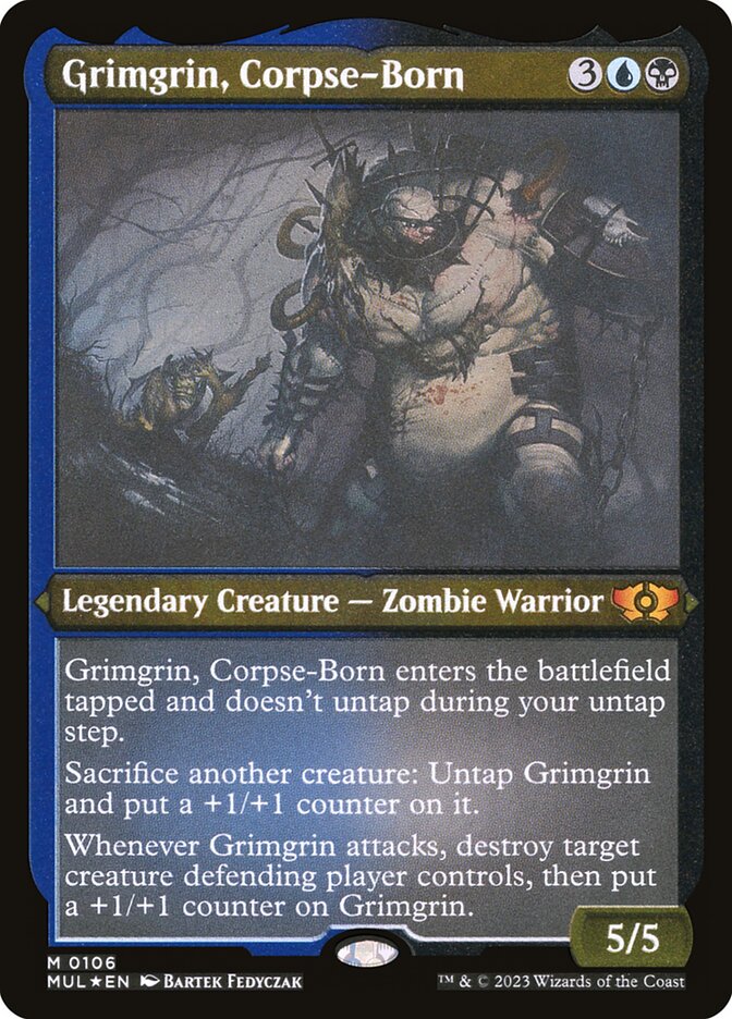 mtg grimgrin commander deck Grimgrin, Corpse-born Zombies Commander Deck Magic the Gathering