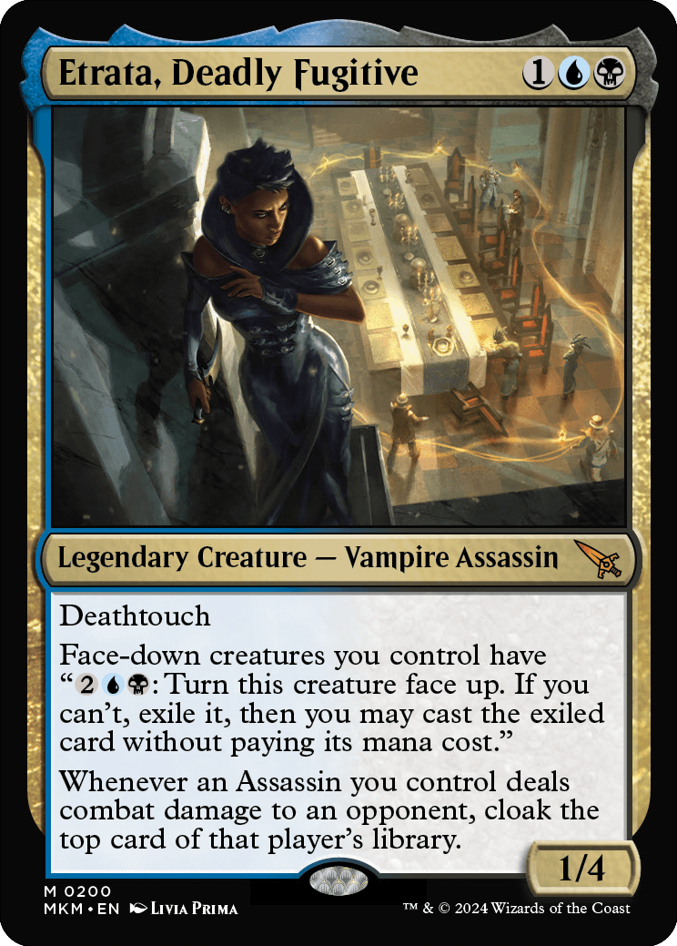 Etrata, Deadly Fugitive | Murders at Karlov Manor Foil | Standard | Card  Kingdom