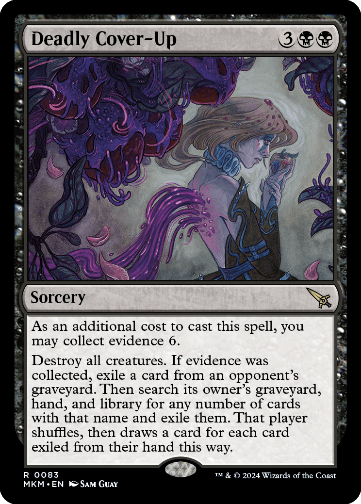 Deadly Cover-Up | Murders at Karlov Manor Foil | Standard | Card Kingdom