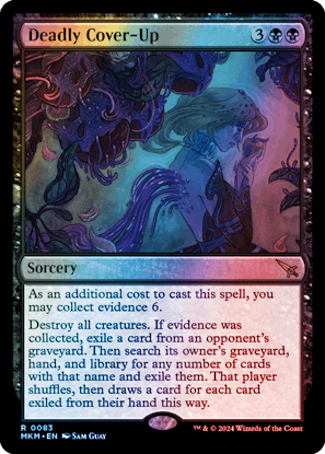 Deadly Cover-Up (Murders at Karlov Manor) - Gatherer - Magic: The Gathering
