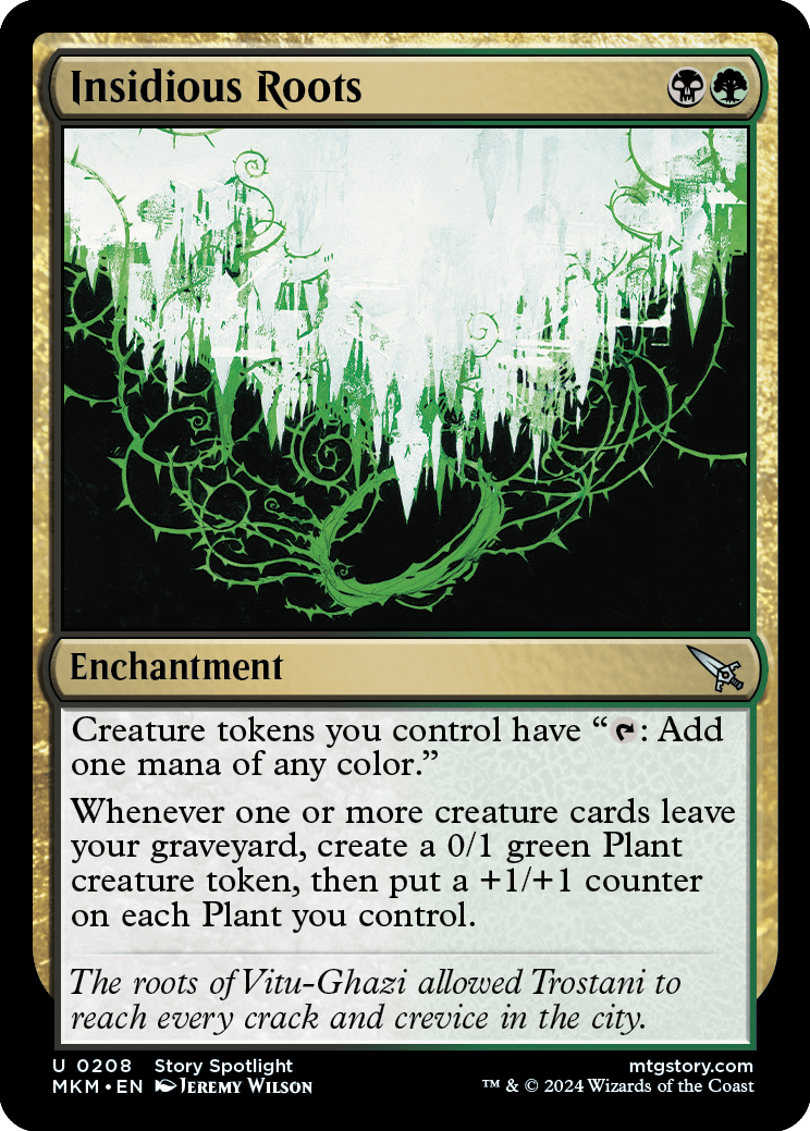 Insidious Roots | Murders at Karlov Manor Foil | Standard | Card Kingdom