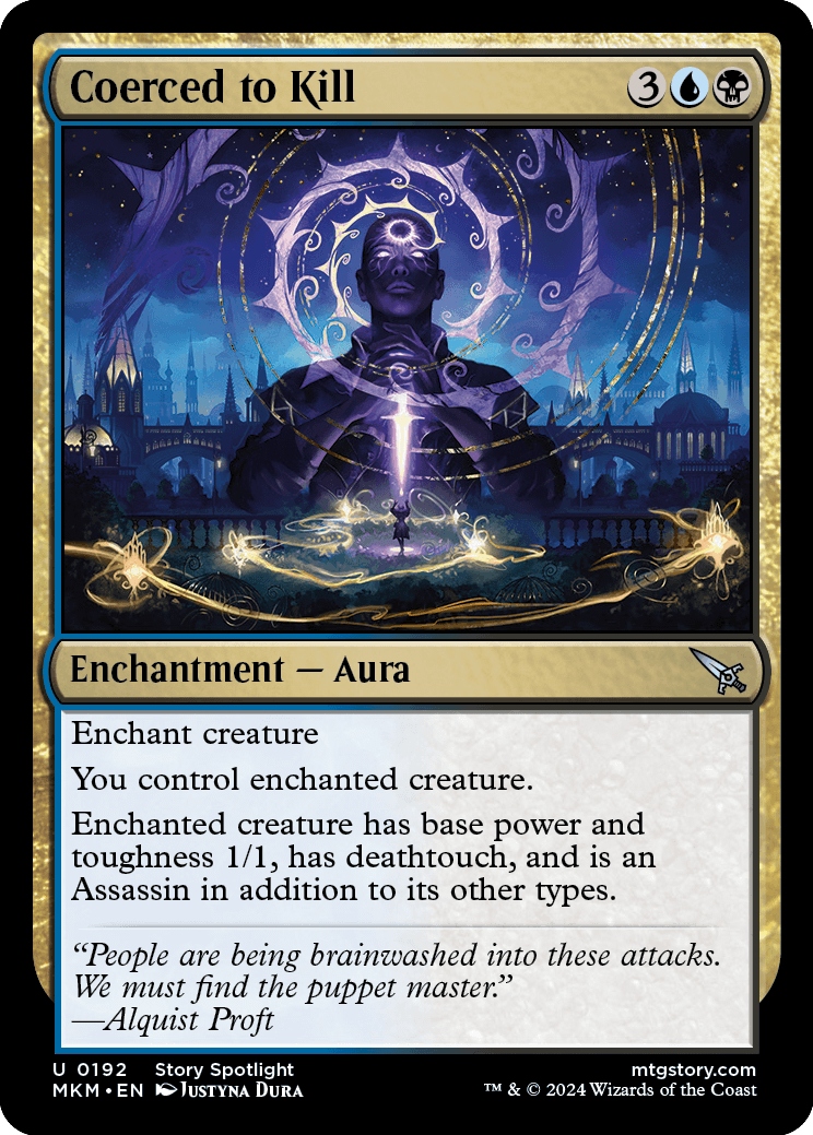 Coerced to Kill | Murders at Karlov Manor | Standard | Card Kingdom