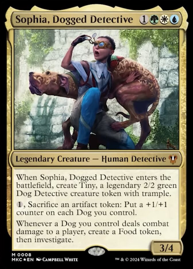 detective cards mtg Tenth District Hero [Murders at Karlov Manor] – Darkwater Games main image 1