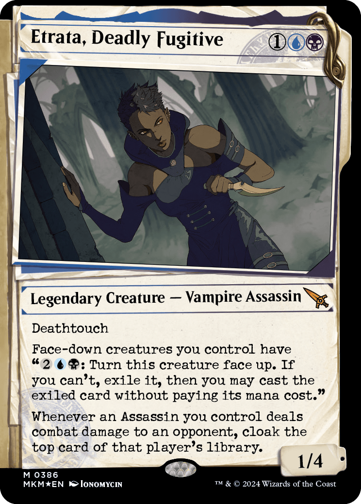 mtg invisible ink cards 401 Games Canada - Massacre Girl, Known Killer main image 1