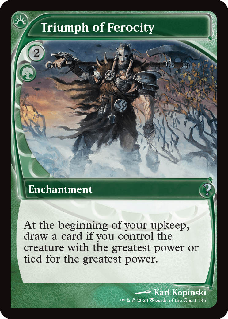 Triumph of Ferocity | Mystery Booster 2 | Card Kingdom