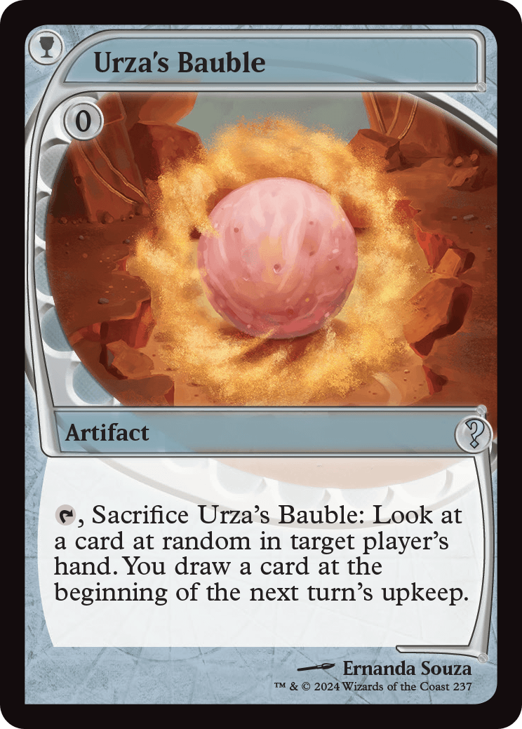 MTG ウルザのガラクタ FOIL Urza's Bauble 未来予知枠 英語 Amazon.com: Urza's Bauble : Toys & Games