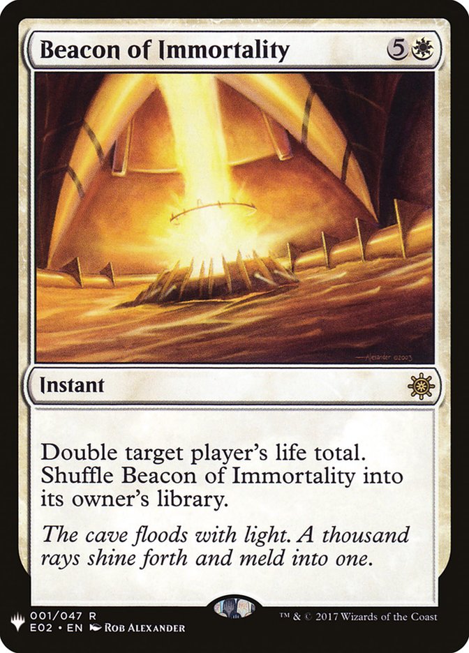 Beacon of Immortality [Tenth Edition] Lightly Played