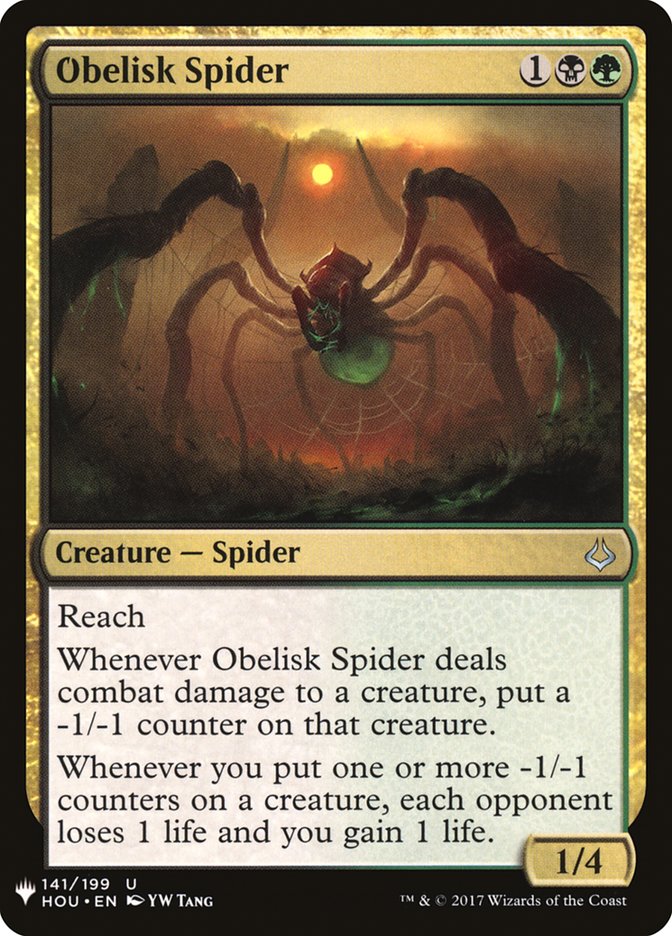Obelisk Spider | Mystery Booster/The List | Card Kingdom