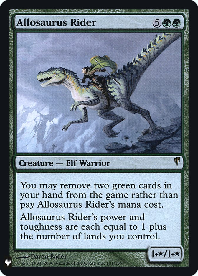 Allosaurus Rider | Promotional | Card Kingdom