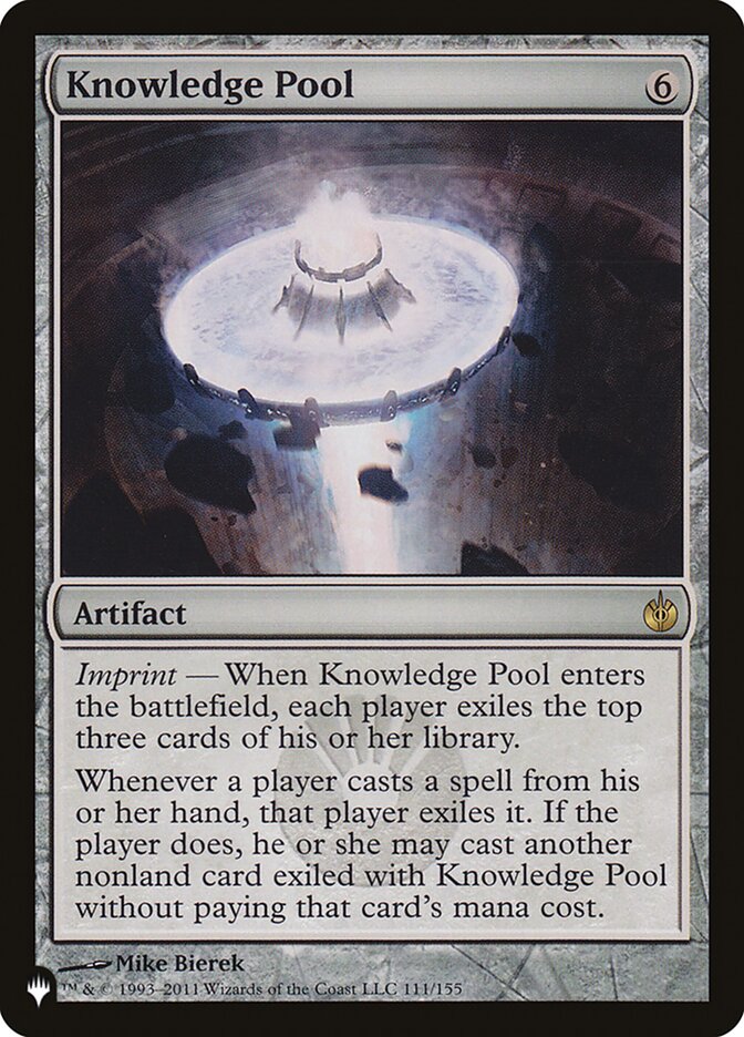 Knowledge Pool [Mystery Booster] Heavily Played Foil
