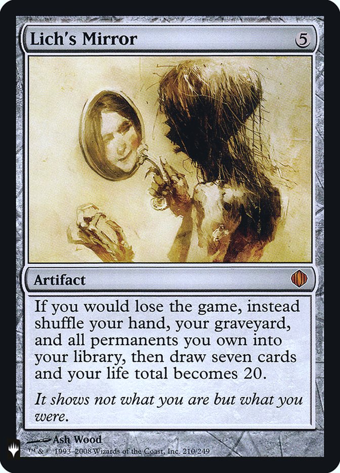 the list cards mtg Magic The Gathering - The List - Brink of Madness