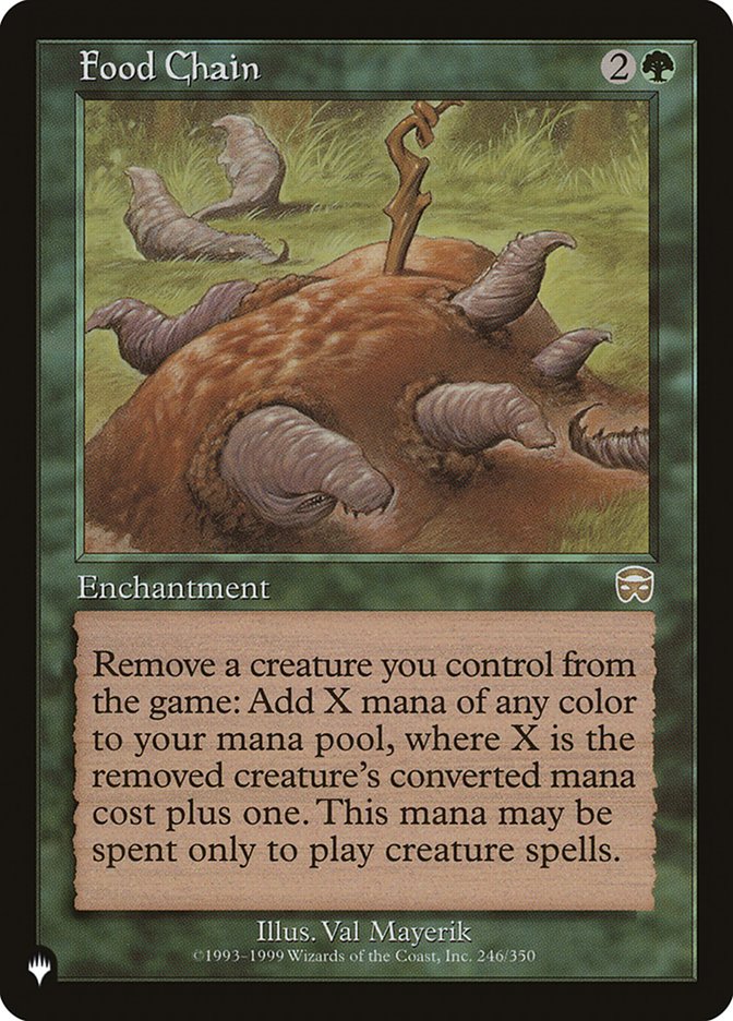 Mtg Mystery Booster / The List Rare Food Chain #246