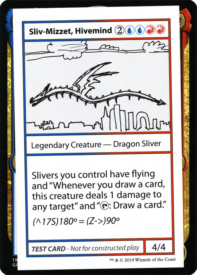 MTG 「sliv-mizzet,Hivemind」1枚 引退 まとめ Sliv-Mizzet, Hivemind | Magic The Gathering Proxy Cards