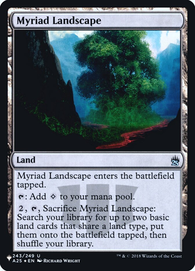 myriad mtg cards The Everflowing Well // The Pools - Single Card Myriad Landscape enters the battlefield tapped. Legion Loyalty (M3C) #171 |