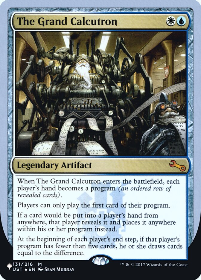 The Grand Calcutron | Mystery Booster/The List | Card Kingdom